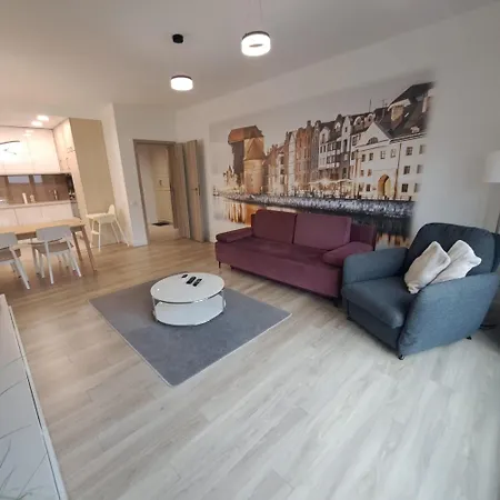 Apartment Szafarnia Waterlane By Jacek Budek Gdansk